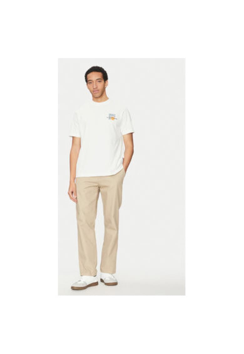 Oferte la Tricou barbati -  304884221 - Bumbac - Alb - Alb