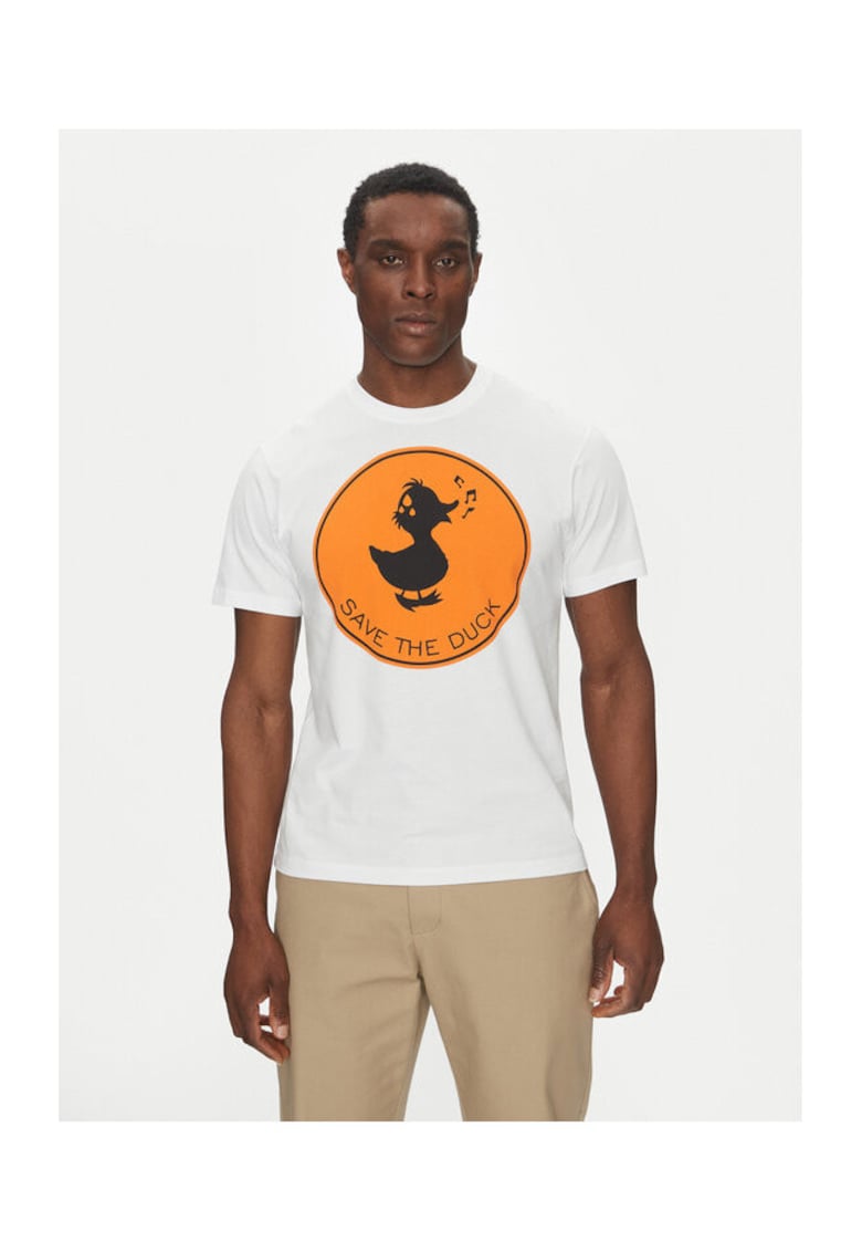 Oferte la Tricou barbati  DT0825M-BESY20 - Bumbac organic - Alb - Alb