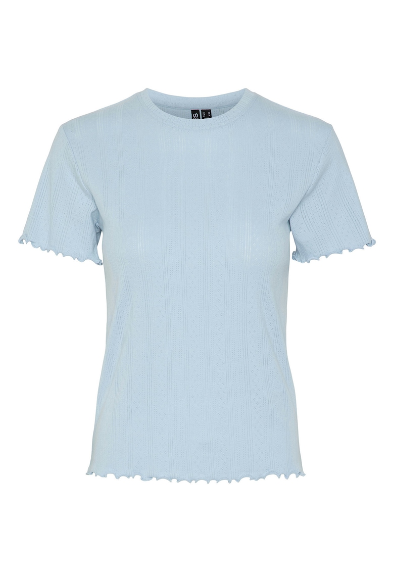 Oferte la Tricou dama  17155480 - Bumbac/Poliester - Albastru deschis - Albastru deschis