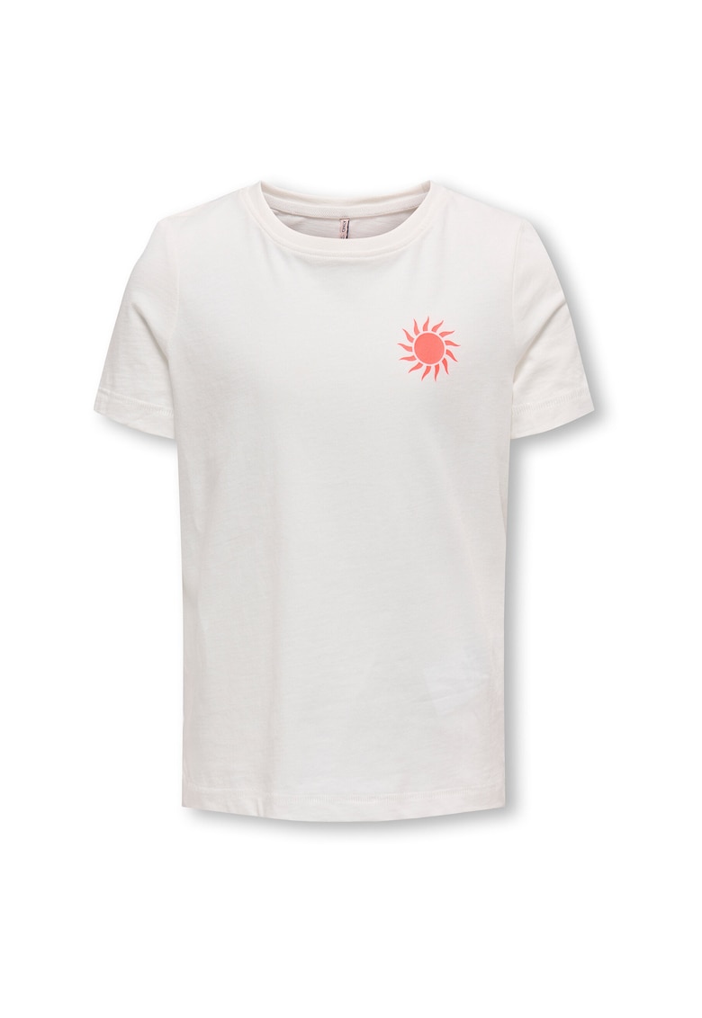Oferte la Tricou fete  15340140 - Bumbac organic - Alb - Alb