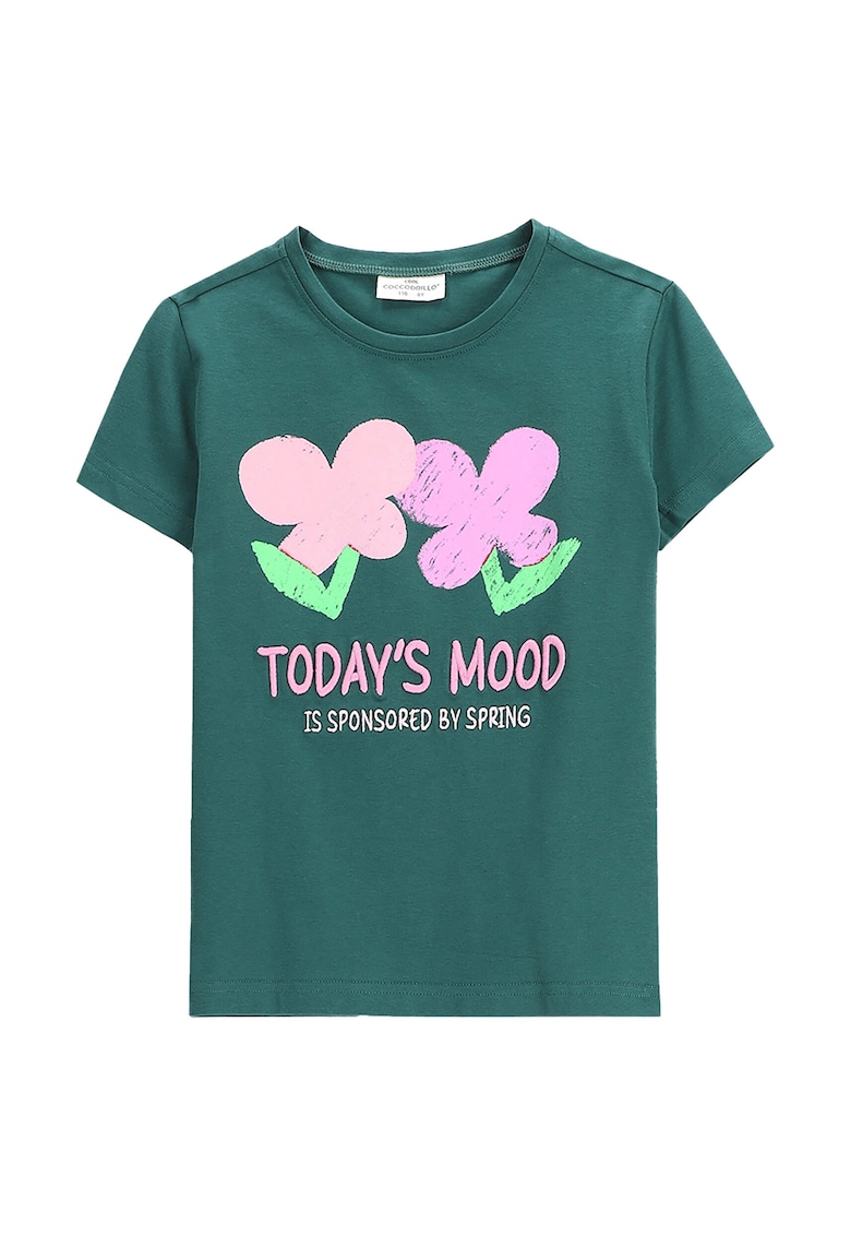 Oferte la Tricou fete  WC5143203MGK - Bumbac/Elastan - Verde - Verde