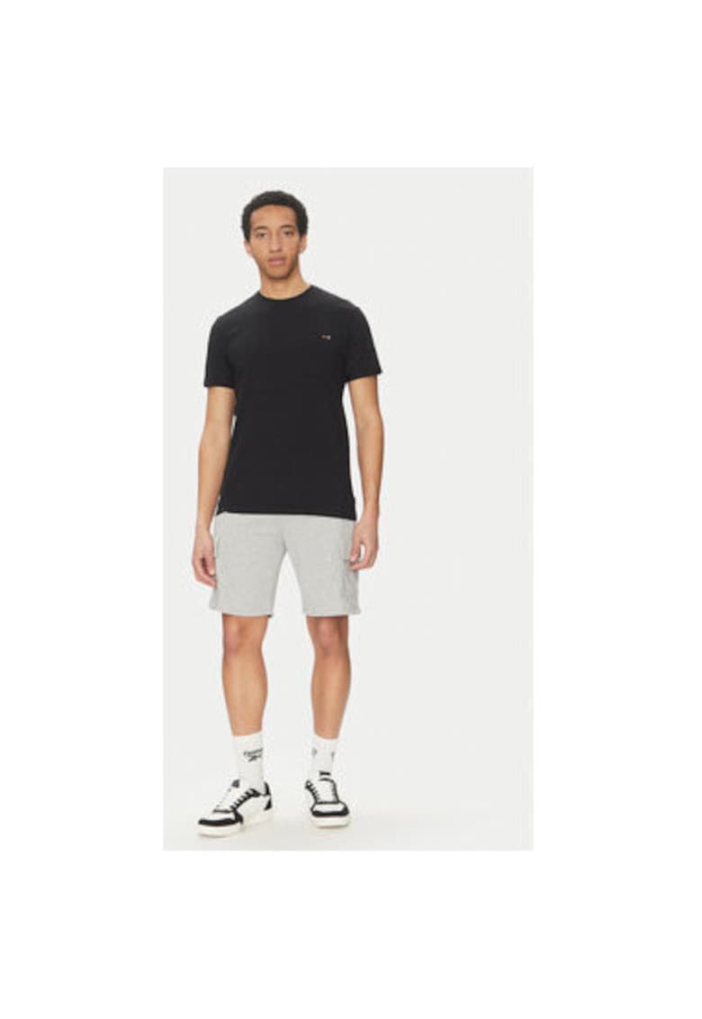 Oferte la Tricou barbati  INAndorra 41-104 - Bumbac - Negru - Negru