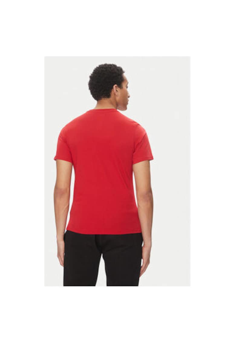 Oferte la Tricou barbati  54596 - Bumbac - Rosu - Rosu