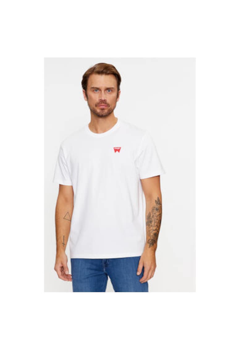 Oferte la Tricou barbati -  303289072 - Bumbac - Alb - Alb