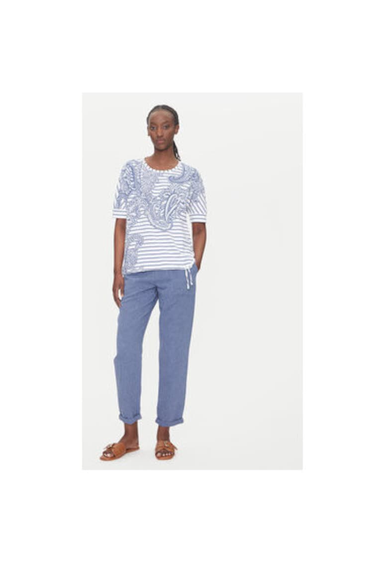 Oferte la Tricou dama  11105121 - Bumbac/Elastan - Albastru - Albastru