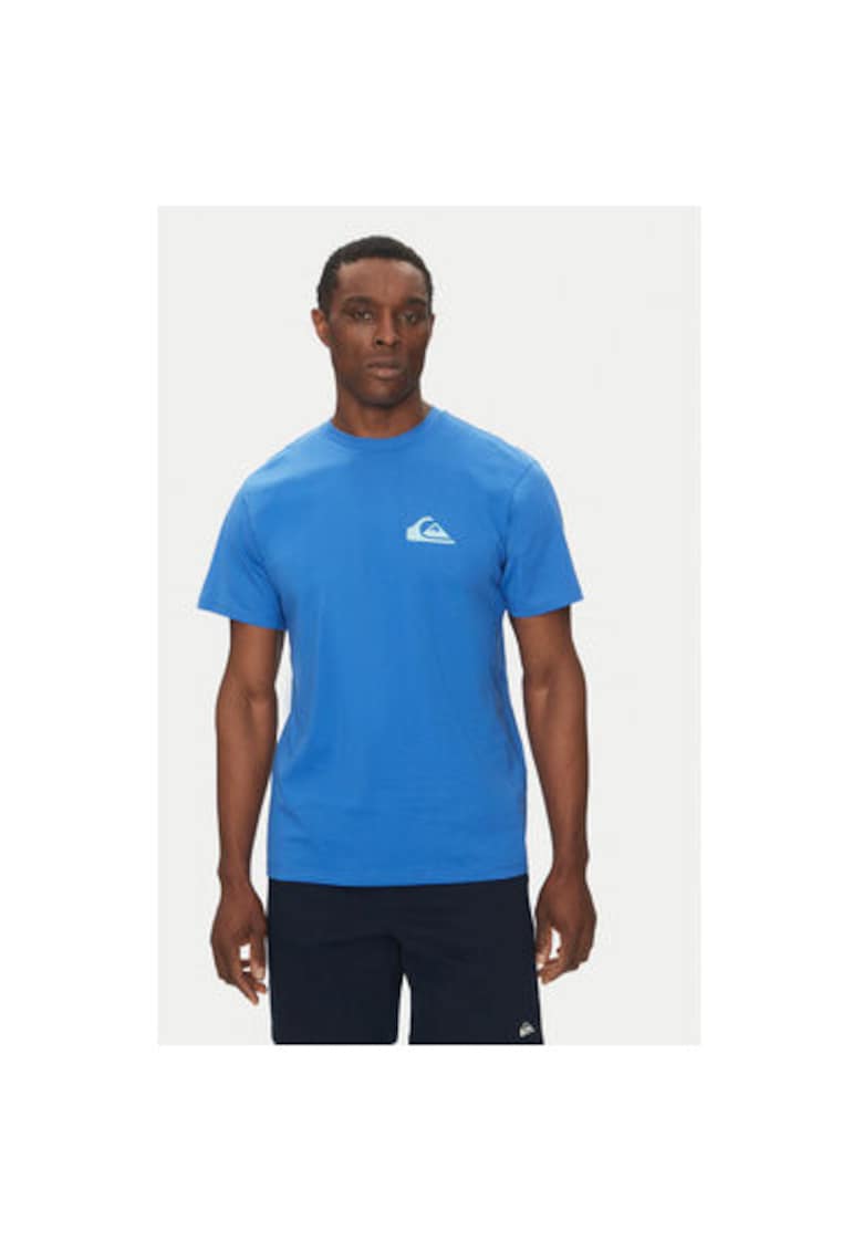 Oferte la Tricou barbati  EQYZT08042 - Bumbac - Albastru - Albastru