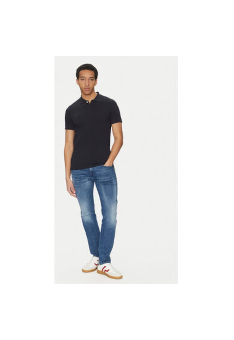 Oferte la Tricou polo barbati  M5510W-T3236 - Bumbac - Bleumarin - Bleumarin