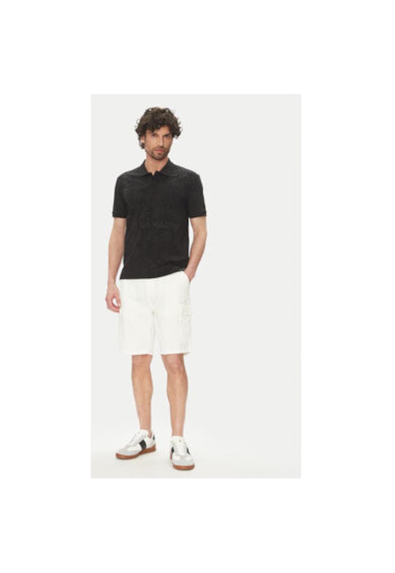 Oferte la Tricou polo barbati  JS402 - Bumbac - Negru - Negru