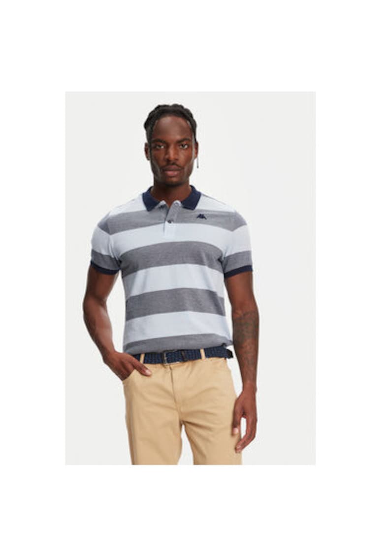 Oferte la Tricou polo barbati  64126KW - Bumbac - Albastru - Albastru