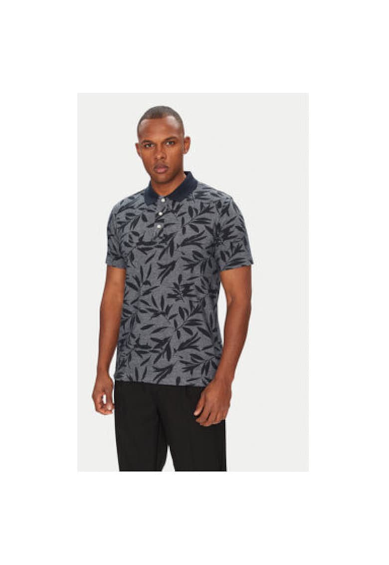 Oferte la Tricou polo barbati  C5 21434.2117 - Bumbac - Bleumarin - Bleumarin