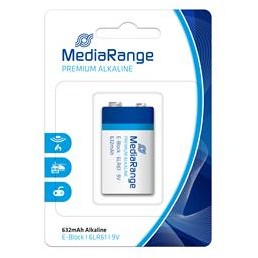 Oferte la MediaRange Premium Alkaline battery E-block/6LR6/9V