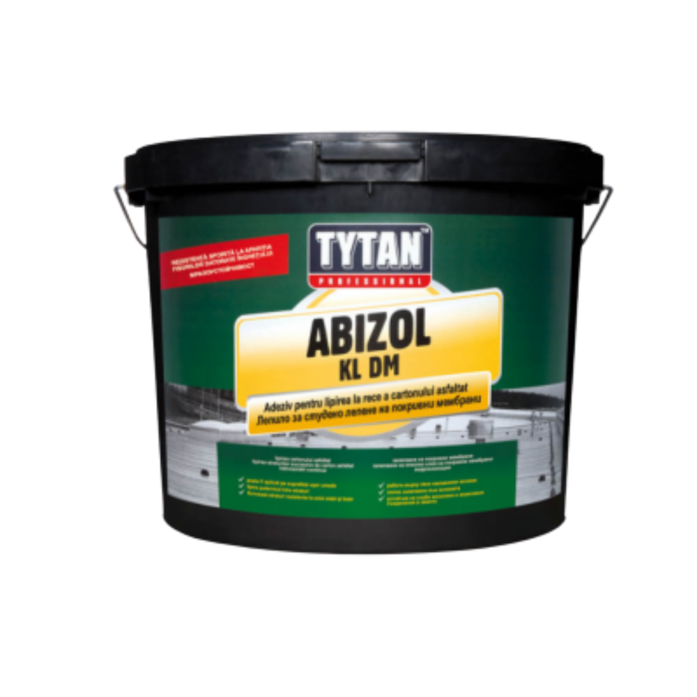 Oferte la Adeziv bituminos KL-DM Abizol, pentru carton bitumat, negru, 9 kg