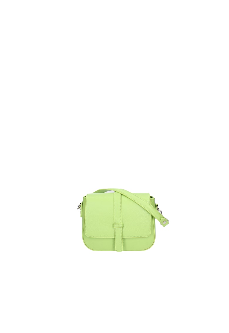 Oferte la Geanta crossbody din piele cu bareta ajustabila - Verde