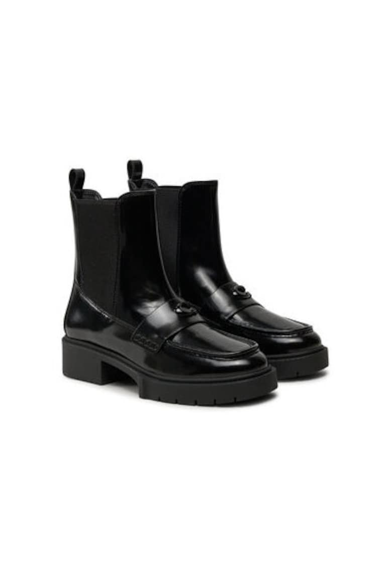 Oferte la Botine dama  CX024 - Piele naturala - Negru - Negru