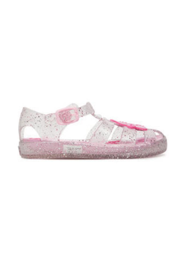 Oferte la Sandale fete - 43698 -  Sintetic - Transparent - Transparent