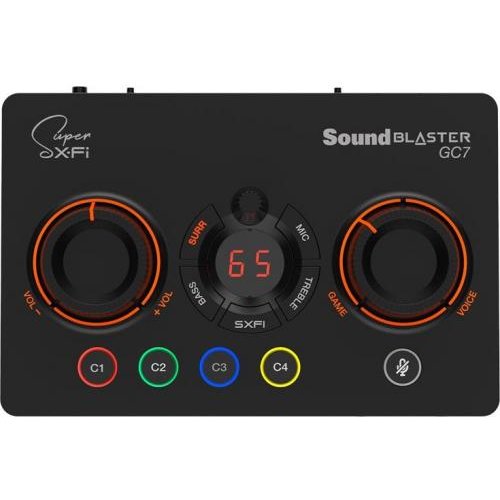 Oferte la Placa de sunet Sound Blaster GC7 USB Black