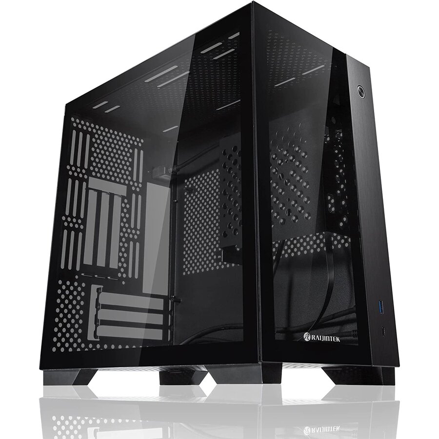 Oferte la Carcasa PAEAN MINI, tower case (black, tempered glass)