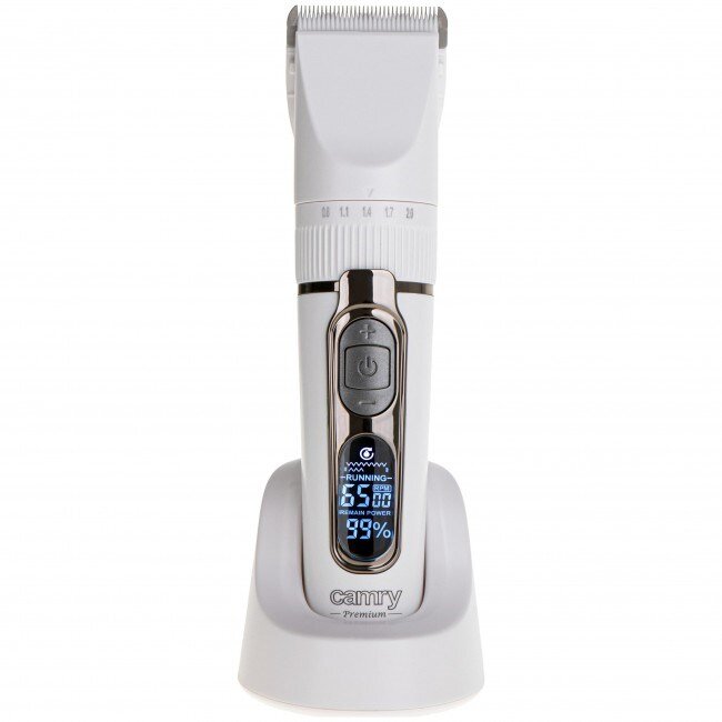 Oferte la Masina de Tuns CAMRY CR 2841 5x Trepte Lungime IPX6 5W Baterie Alb