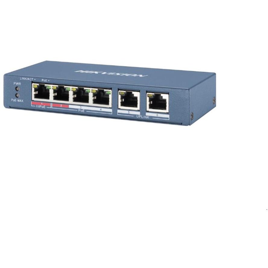 Oferte la Switch L2 Unmanaged 4 10/100M RJ45 POE Ports Gri