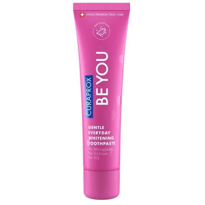 Oferte la Pasta de Dinti H73315703 Pentru Albire Enzimatica Curaprox Gust de Pepene Rosu Roz