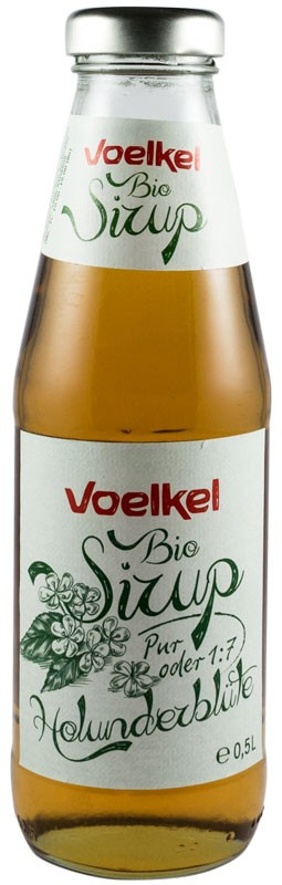 Oferte la Sirop bio din flori de soc, 500ml Voelkel
