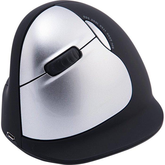 Oferte la Mouse Vertical Left Handed Black Silver