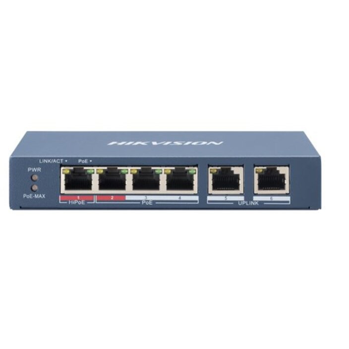 Oferte la Switch POE DS-3E0106HP-E 6-PORTOWY Gri