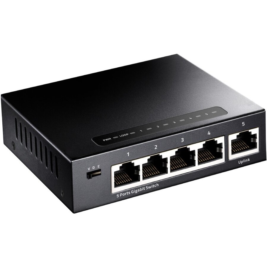 Oferte la Switch GS105 5Port Unmanaged Negru