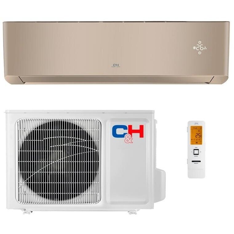 Oferte la Aparat aer conditionat Supreme Continental CH-S12FTXAL-GD Inverter 12000BTU Clasa A+++/A+++ Wi-Fi Auriu