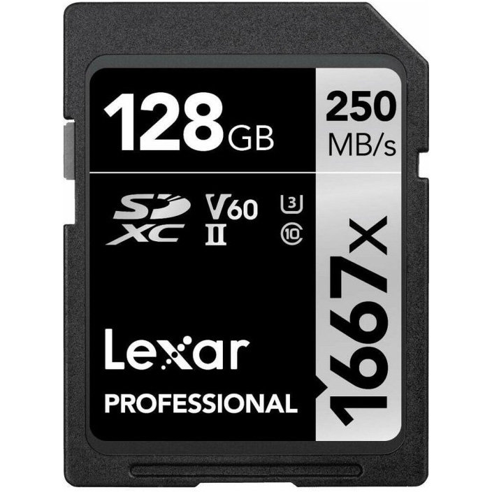 Oferte la Card Professional 1667x R250/W90 SDXC 128GB UHS-II U3 Clasa 10