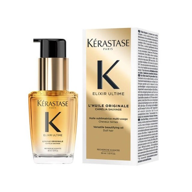Oferte la Ulei pentru par pentru toate tipurile de par Kérastase Elixir Ultime L'huile Originale (Gramaj: 30 ml)