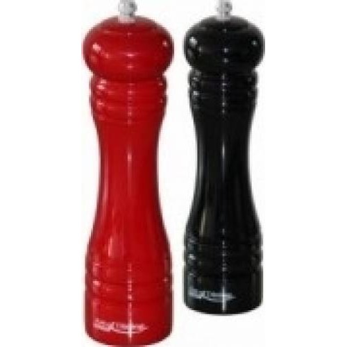 Oferte la Rasnita Set rasnita sare si piper, 20 cm, rosu + negru