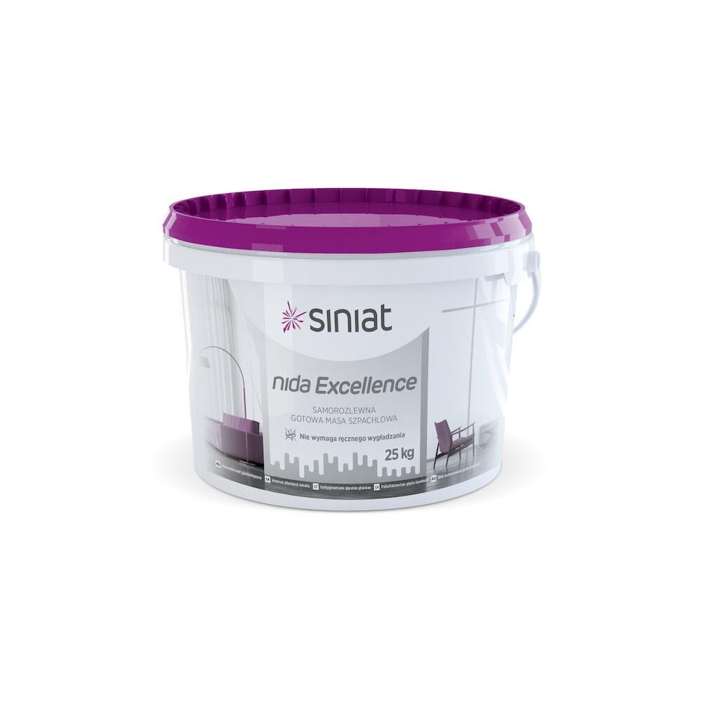 Oferte la Glet de finisare gata preparat Siniat Nida Excellence, interior, alb, 25 kg
