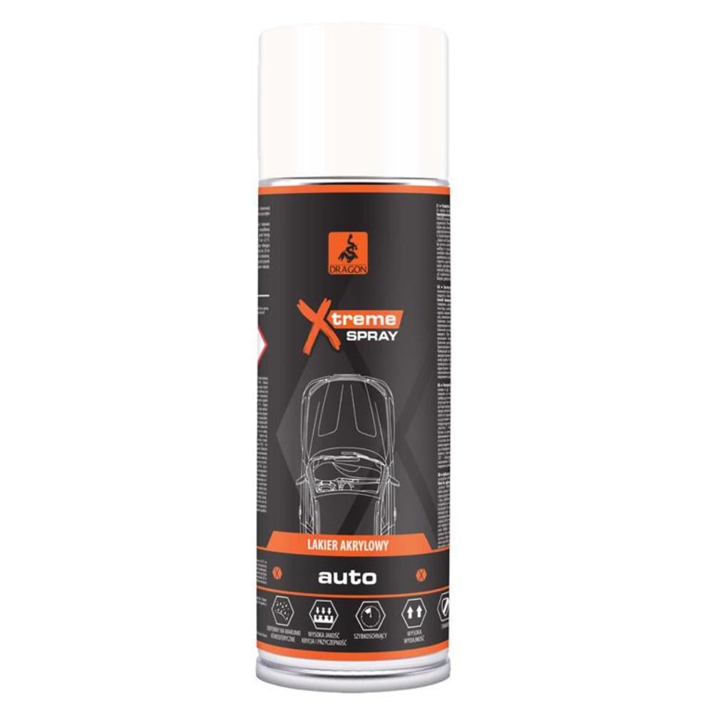 Oferte la Vopsea spray auto universal Dragon Xtreme alb, 500 ml