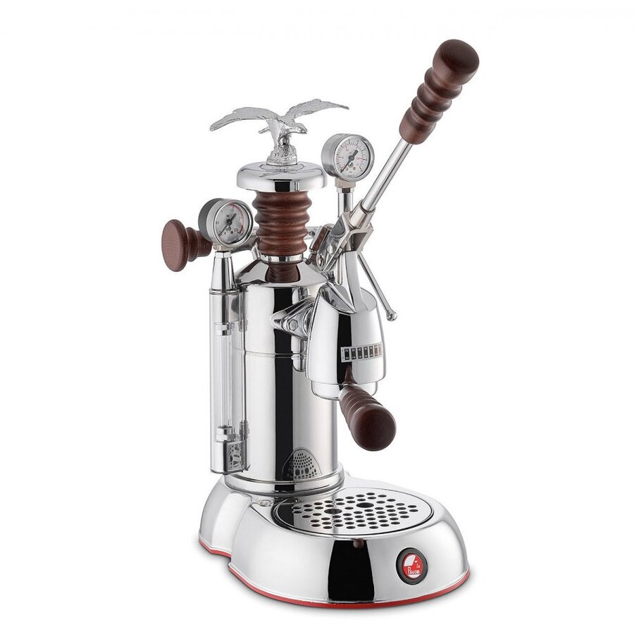 Oferte la Masina De Cafea Manuala LPLESA01EU Cu Parghie Design Anii 1950 950W 1.6l Argintiu