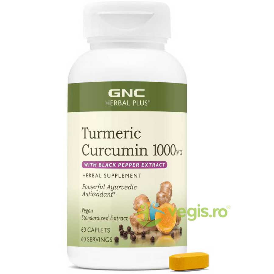 Oferte la Turmeric Curcumin 1000mg 60tb