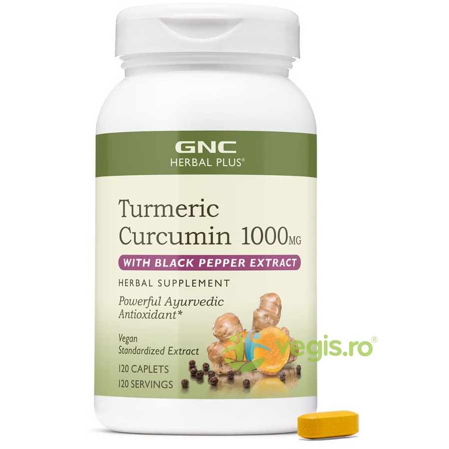 Oferte la Turmeric Curcumin 1000mg 120tb