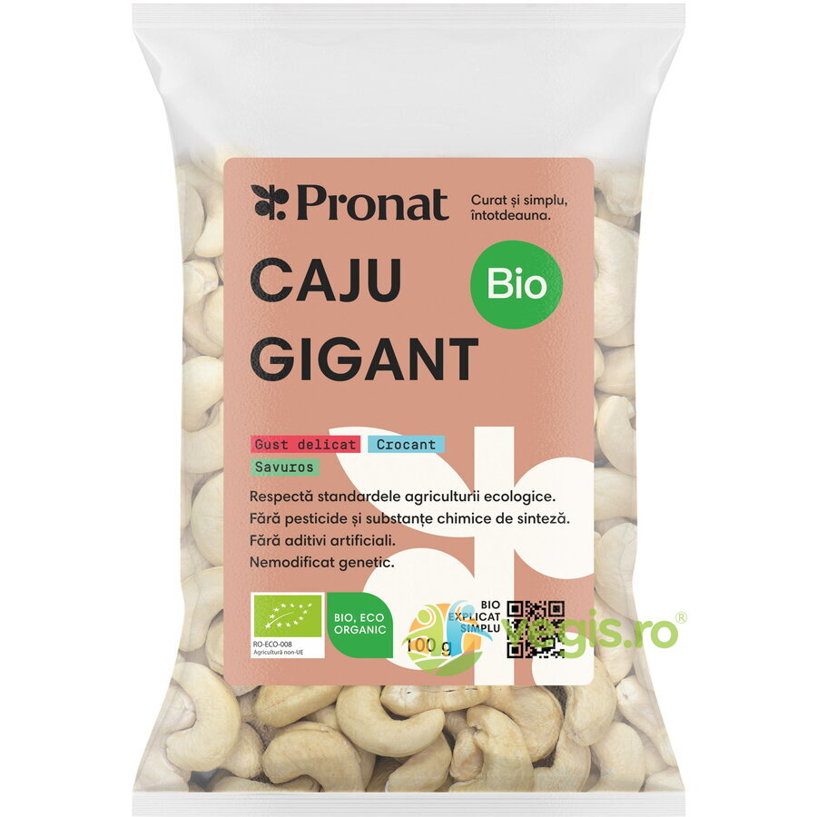 Oferte la Caju Gigant Intreg Natur Ecologic/Bio 100g