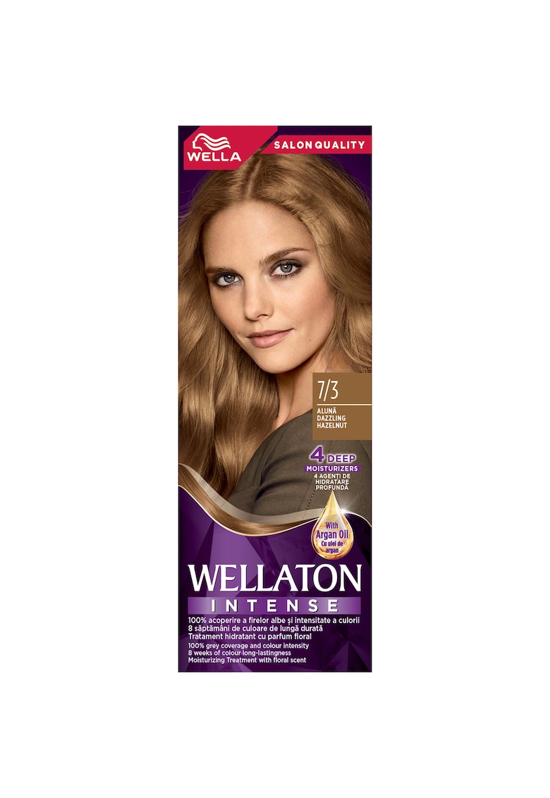 Oferte la Vopsea de par permanenta ton - 110 ml - Aluna 7/3