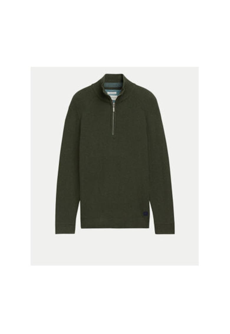 Oferte la Pulover barbati -  304210679 - Bumbac - Verde - Verde
