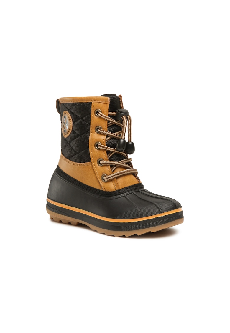 Oferte la Bocanci baieti -  Piele ecologica - Negru