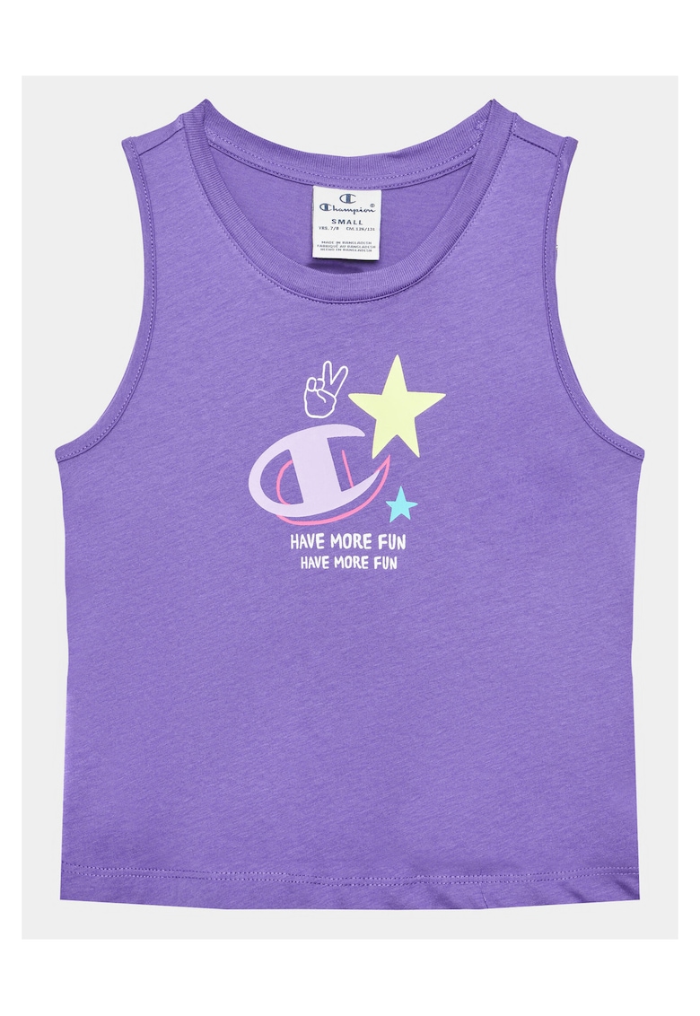 Oferte la Compleu tricou si pantaloni scurti Fete -  302265671 - Bumbac - Violet