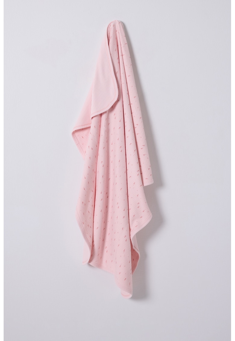 Oferte la Prosop de bumbac cu imprimeu - Roz pastel
