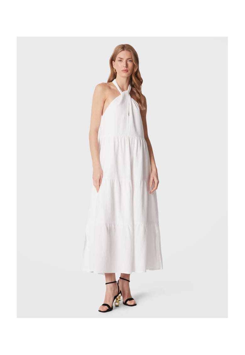 Oferte la Rochie dama -  301895749 - Bumbac - Alb - Alb