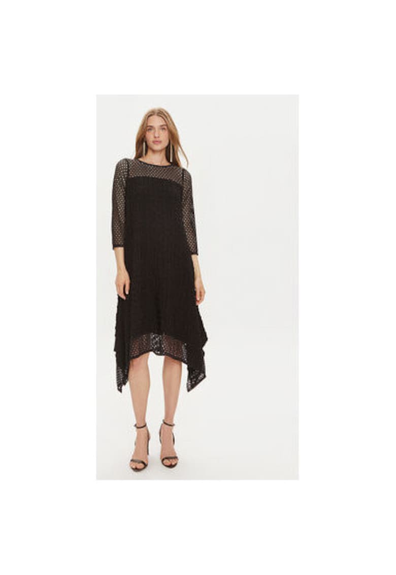 Oferte la Rochie dama -  303880941 - Viscoza/Poliester - Negru - Negru