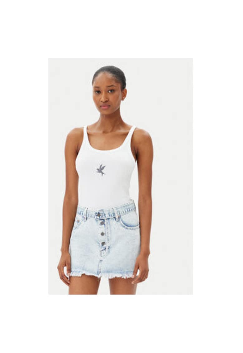 Oferte la Top dama  26605F - Bumbac - Alb