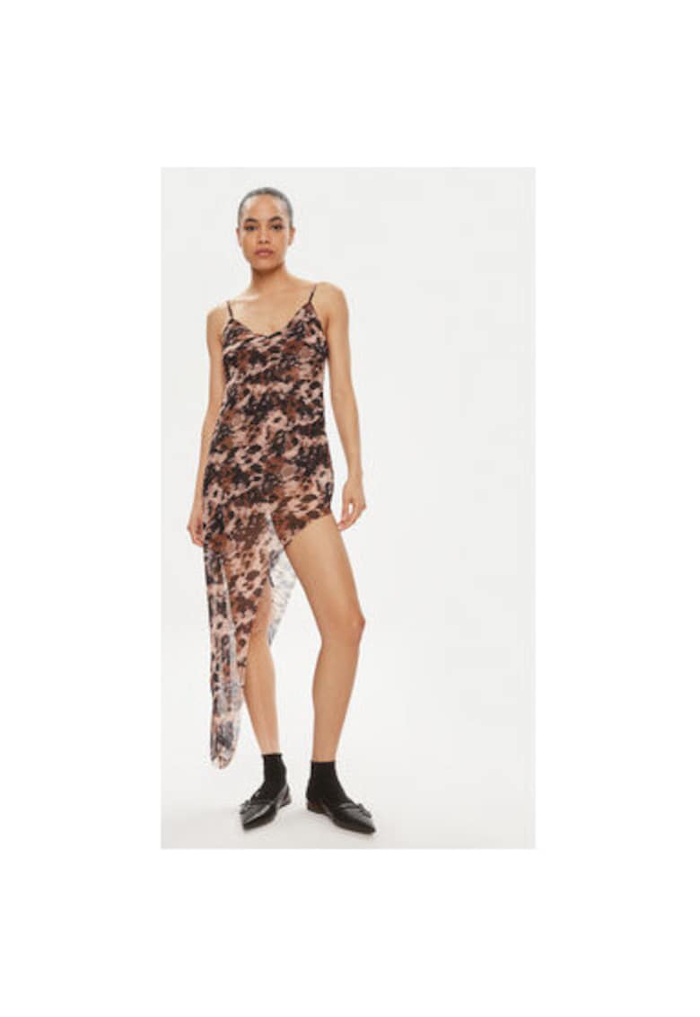 Oferte la Rochie -  07538 - Poliester - Maro - Maro