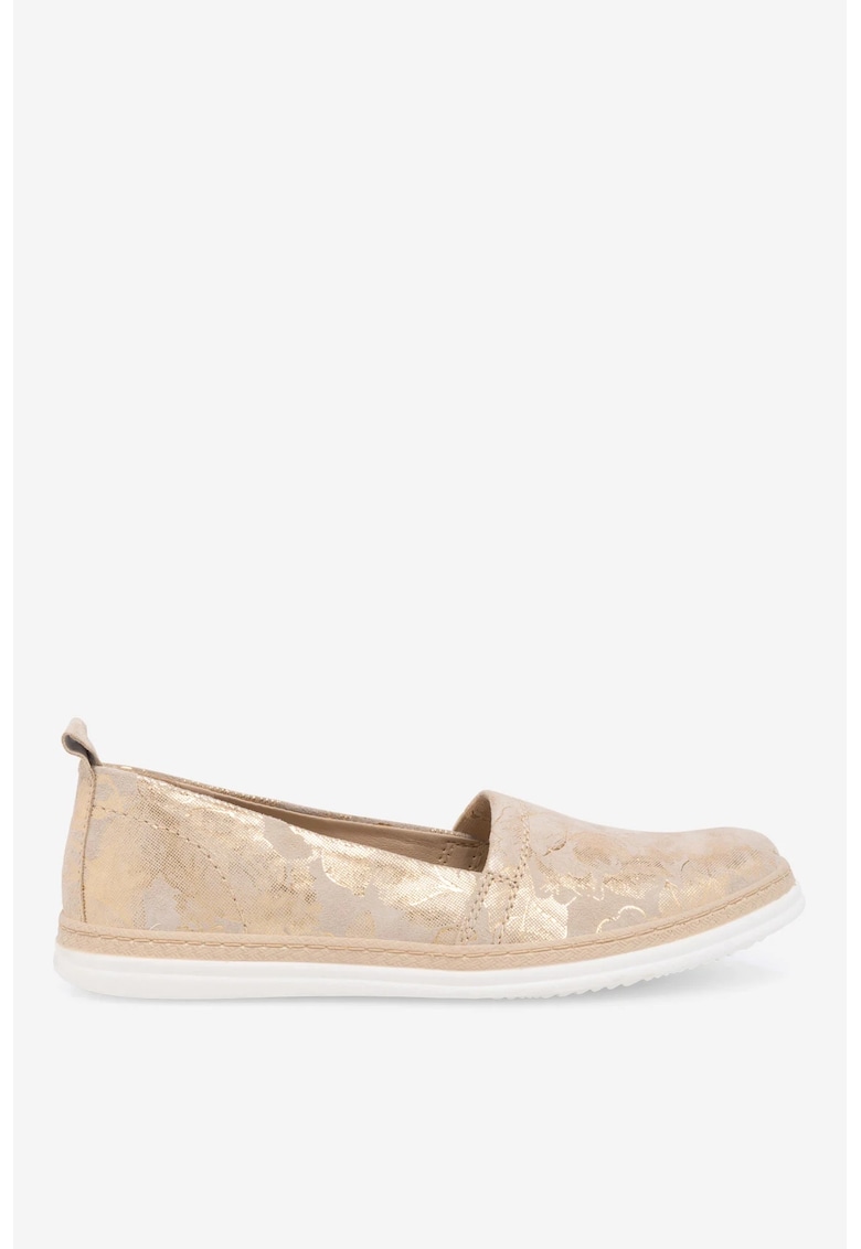Oferte la Espadrile dama  5905588366317 - Piele intoarsa - Bej - Bej