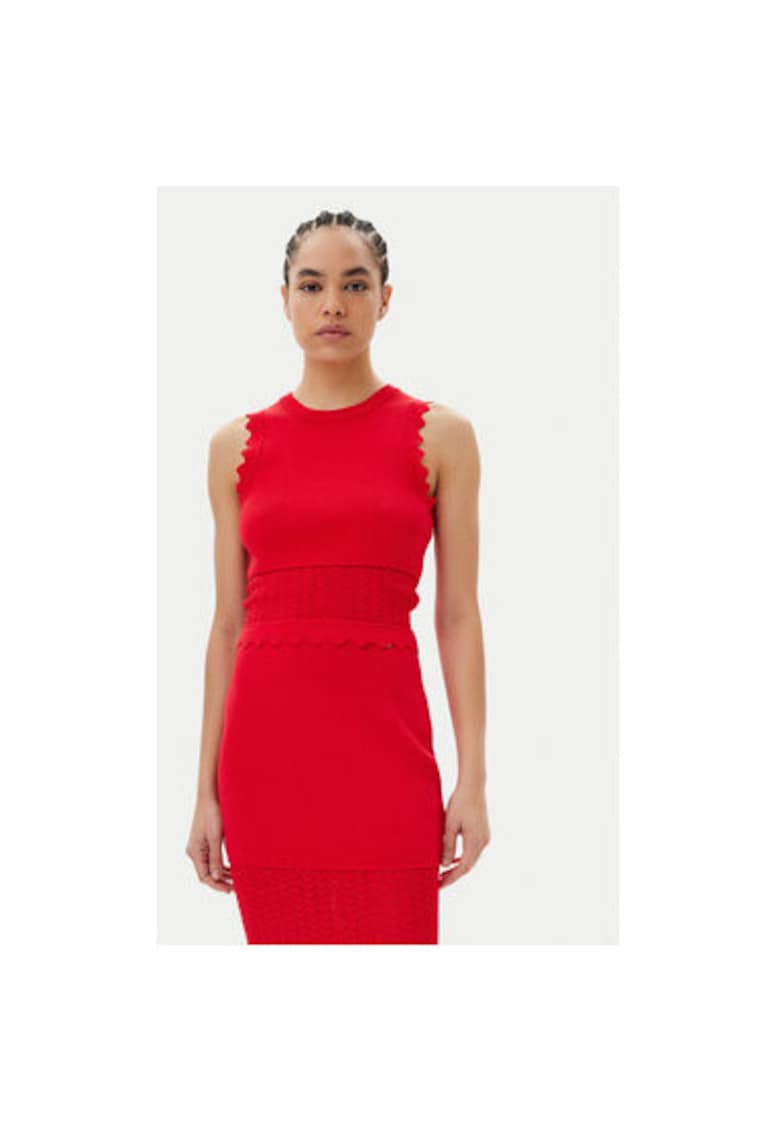 Oferte la Top dama  511FD43007 - Poliamida/Viscoza - 46975 - Rosu