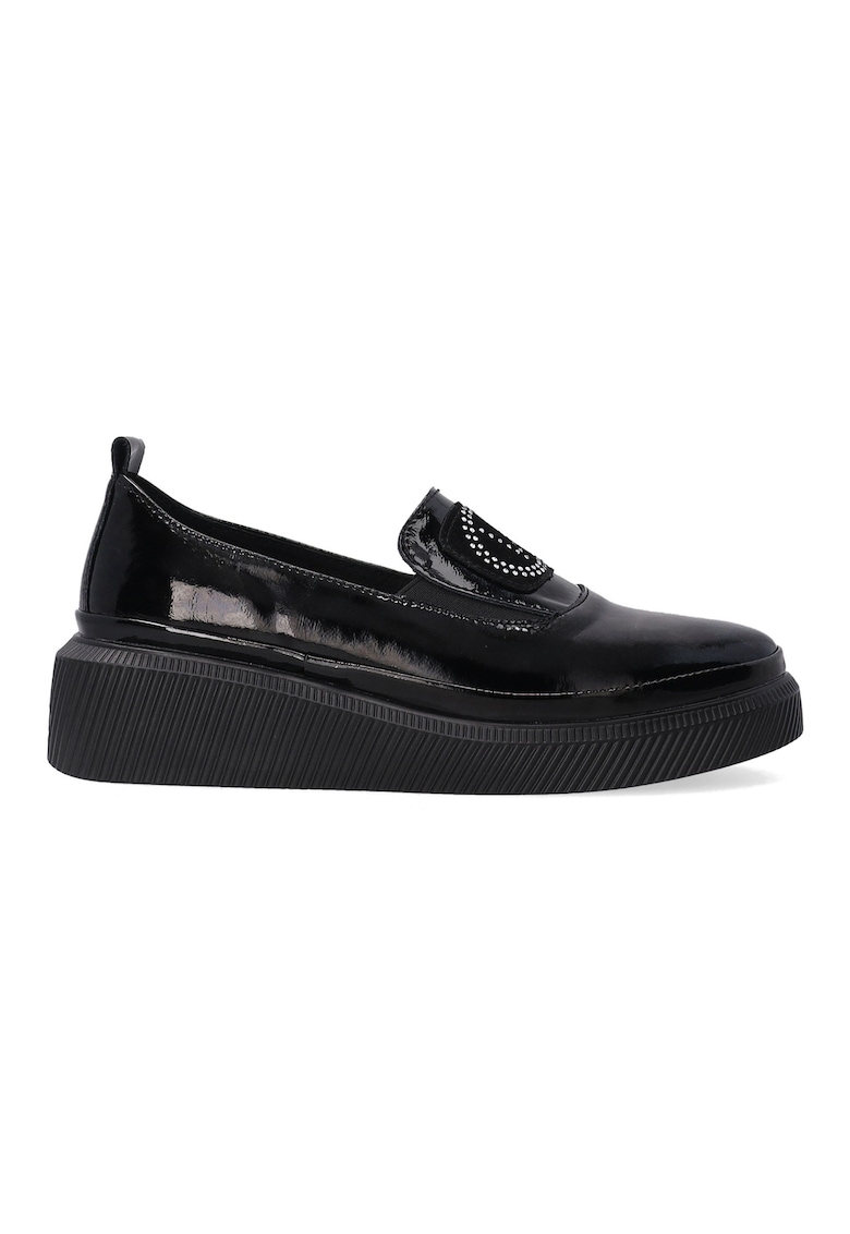 Oferte la Pantofi tip loafer din piele lacuita